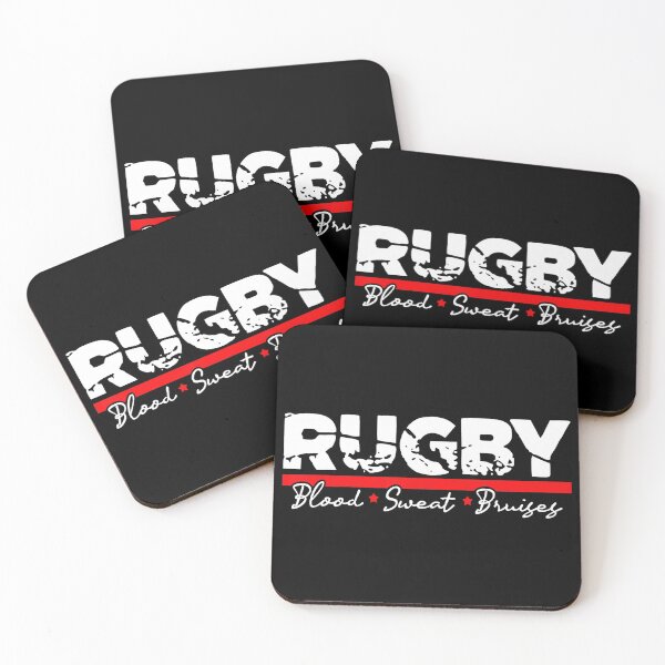 Item preview, Rugby Blood Sweat Bruises Funny Tough Sports designed and sold by GabrieSketcham.