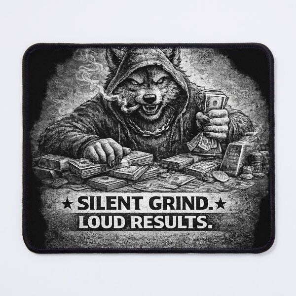 Item preview, Silent Grind Loud Results Motivation designed and sold by the-dovlat.