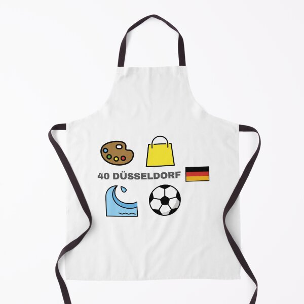 Item preview, Düsseldorf Vibes – Emoji Design (Art, Shopping, River, Football) designed and sold by iccdesignsshop.