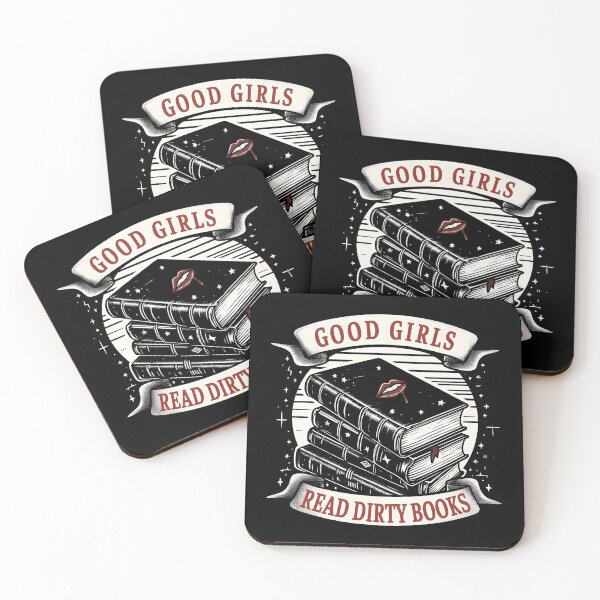 Item preview, Good girls read dirty books designed and sold by Boardgameo.