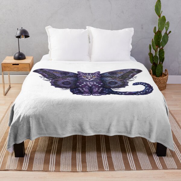 Item preview, The Moth Winged Cat: designed and sold by CroakHaus.