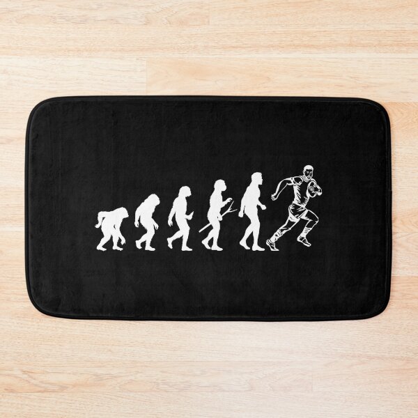 Item preview, Rugby Evolution Player Silhouette Funny Sports designed and sold by GabrieSketcham.
