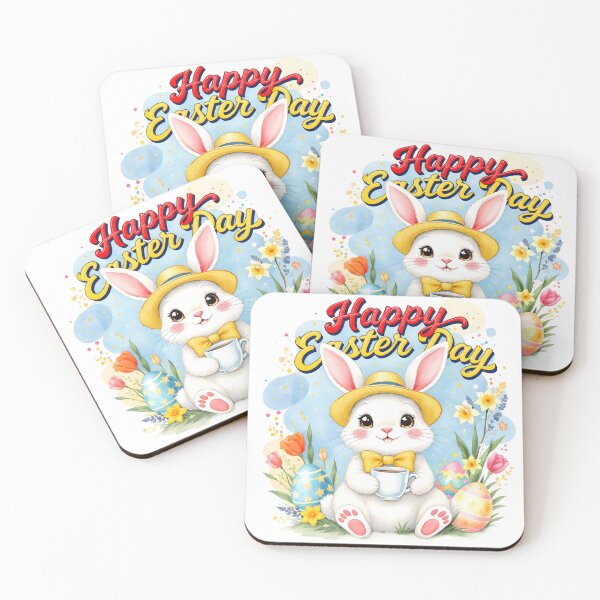 Item preview, Cute Easter Bunny Art designed and sold by Kedspicedesign.