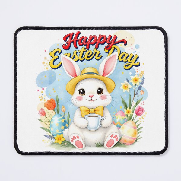 Item preview, Cute Easter Bunny Art designed and sold by Kedspicedesign.