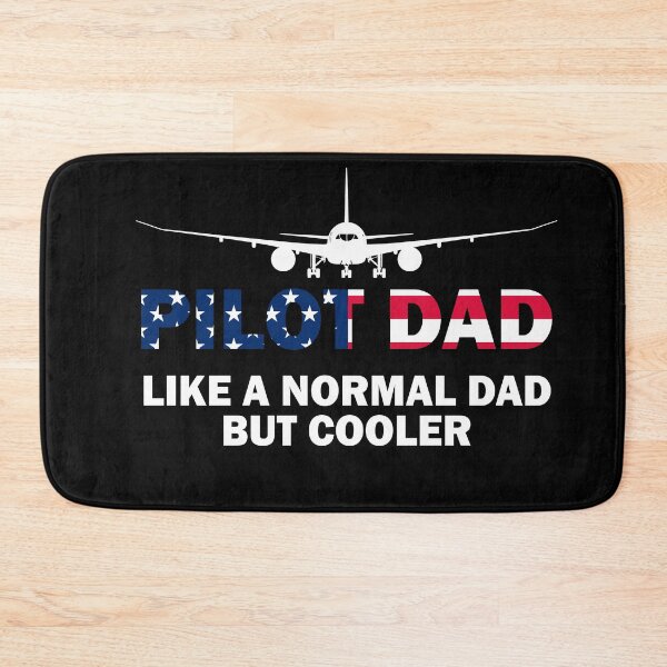 Item preview, Pilot Dad American Flag Airplane Shirt designed and sold by Emberglowo.