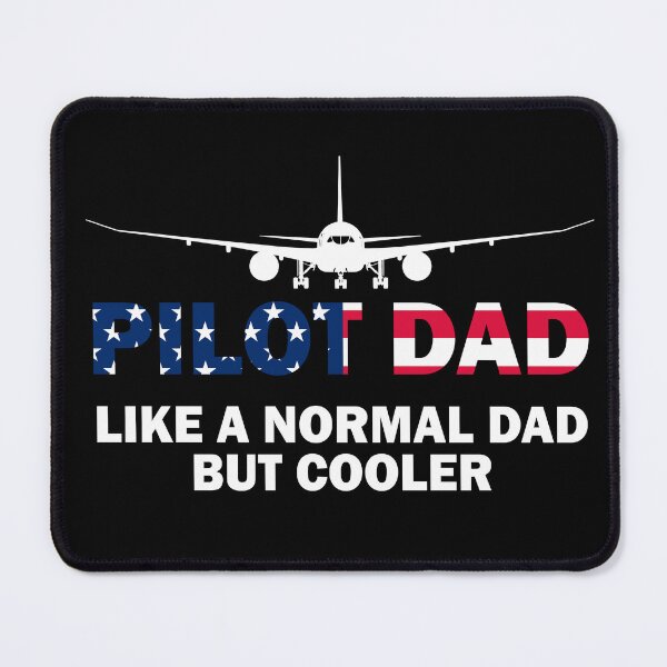 Item preview, Pilot Dad American Flag Airplane Shirt designed and sold by Emberglowo.