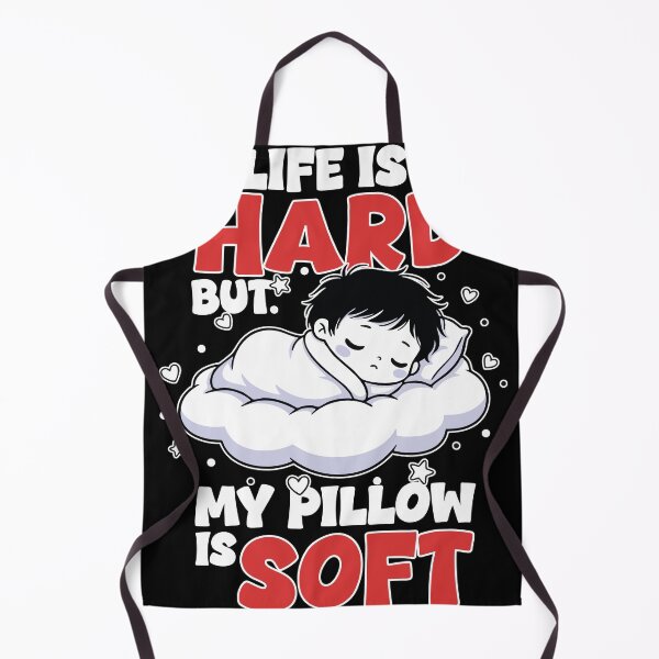 Item preview, Zen Sleep “Life is Hard My Pillow Soft” designed and sold by PixelStudioBe.