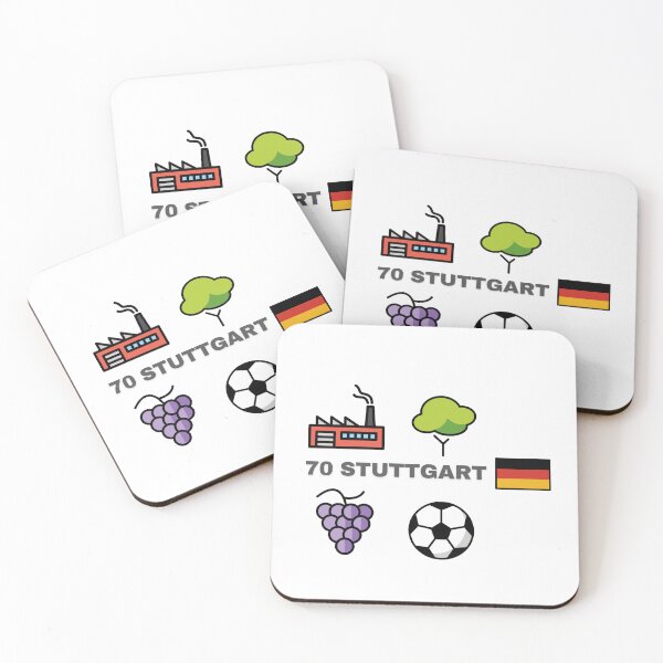 Item preview, Stuttgart Vibes – Emoji Design (Industry, Nature, Grapes, Football) designed and sold by iccdesignsshop.