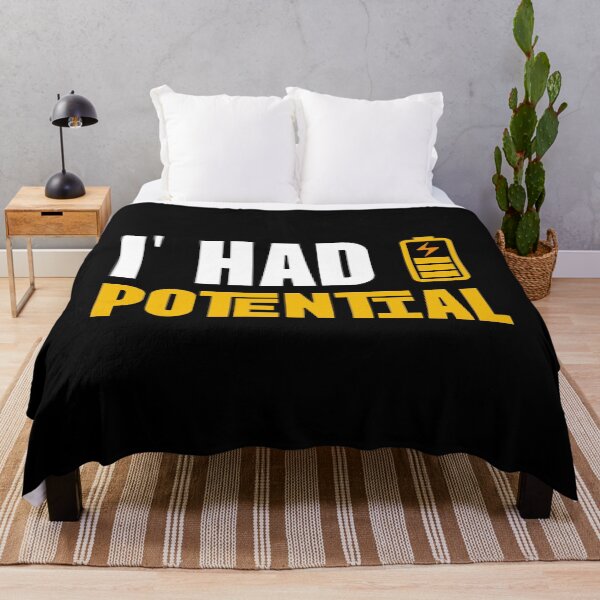 Item preview, Funny Saying I Had Potential designed and sold by stylboutique.