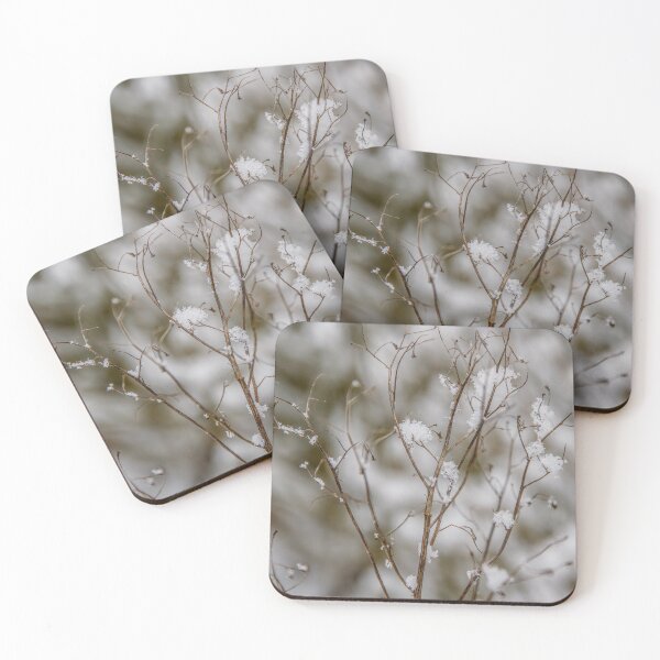 Item preview, Winter’s Gentle Touch: Snow on Delicate Branches designed and sold by ShotsbyDesiree.