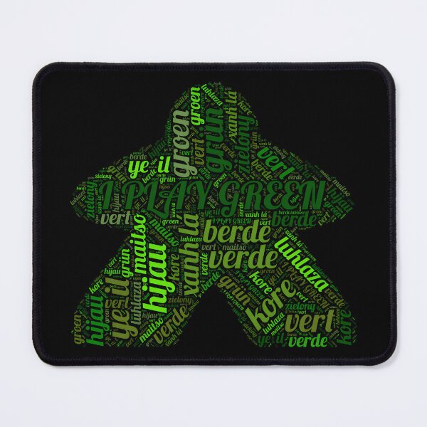 Item preview, Green Meeple designed and sold by Boardgameo.