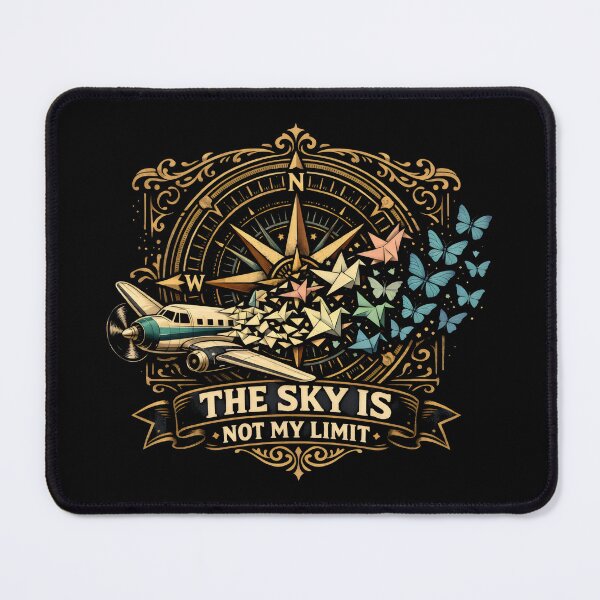 Item preview, The Sky Is Not My Limit Aviation History Maker designed and sold by SplashTastic.