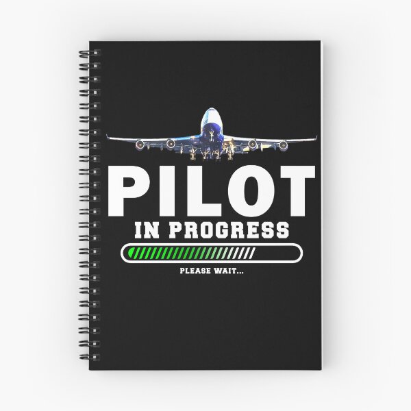 Item preview, Pilot In Progress Airplane Funny Shirt designed and sold by Emberglowo.