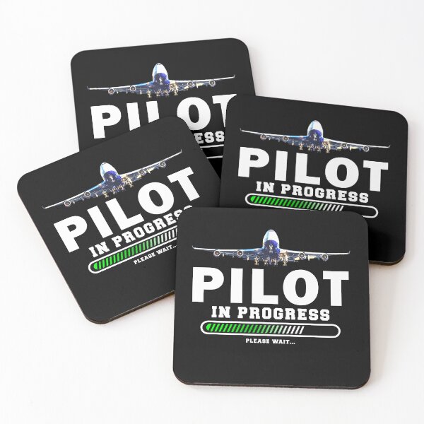 Item preview, Pilot In Progress Airplane Funny Shirt designed and sold by Emberglowo.