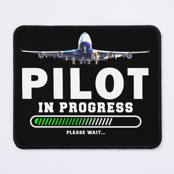 Item preview, Pilot In Progress Airplane Funny Shirt designed and sold by Emberglowo.