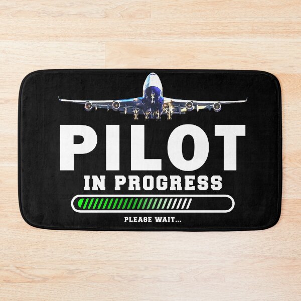 Item preview, Pilot In Progress Airplane Funny Shirt designed and sold by Emberglowo.