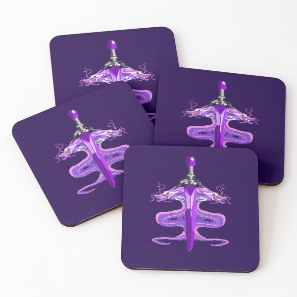 Item preview, Purple Dragon Sword  designed and sold by Glow&Vibe.