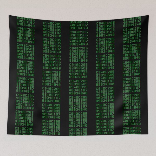 Item preview, EBCDIC I Believe in Magic vintage computing (green) designed and sold by bravoalpha.
