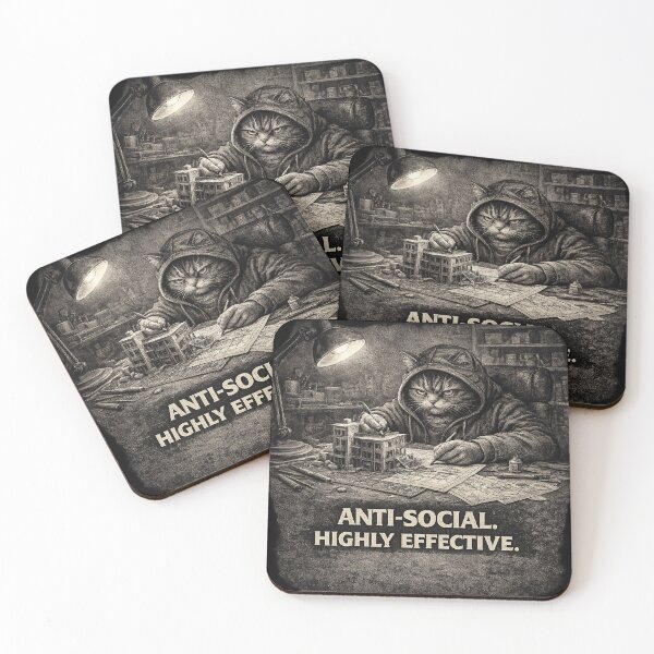 Item preview, Anti Social Highly Effective Work Mode designed and sold by the-dovlat.