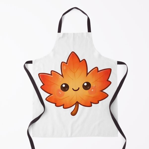 Item preview, Cute Kawaii Maple Leaf – Nature Lover Sticker designed and sold by DesignEG.
