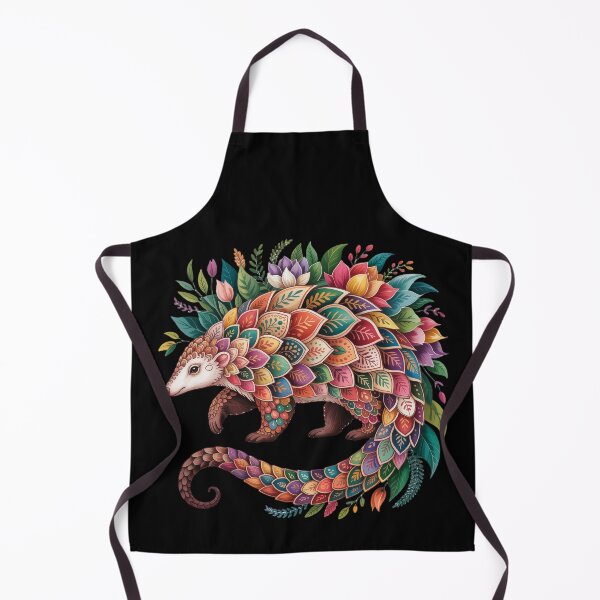 Item preview, Pangolin with Floral Patterns designed and sold by jkrphoto.