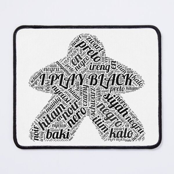 Item preview, Black Meeple designed and sold by Boardgameo.