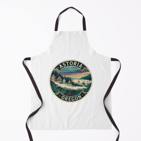 Item preview, Astoria Oregon: Coastal Town & Harbor Badge designed and sold by CircinusStore.