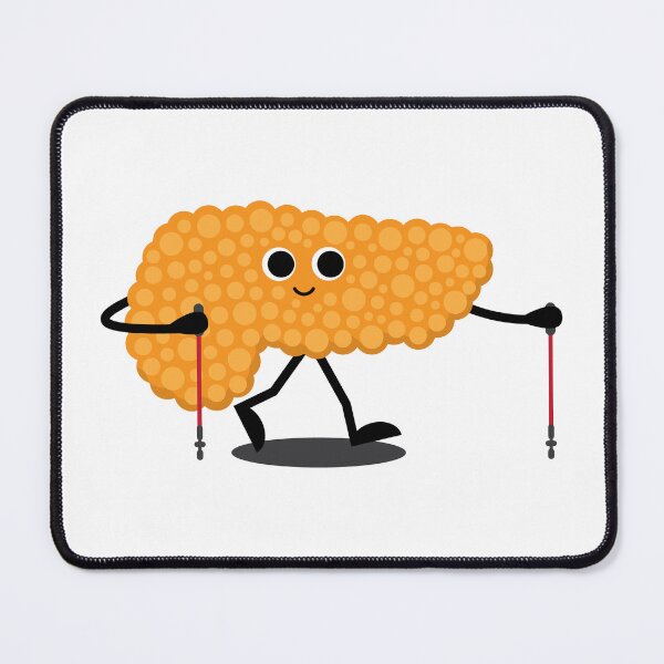 Item preview, Cartoon Pancreas Guy Walking designed and sold by Gracesmith1208.
