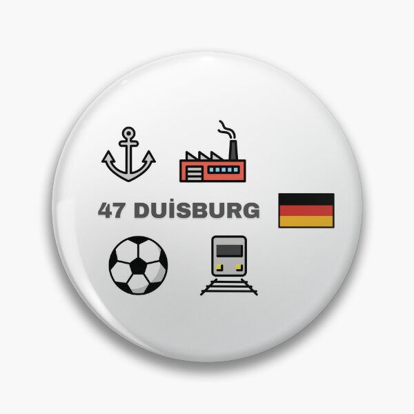 Item preview, Duisburg Vibes – Emoji Design (Harbor, Industry, Football, Metro) designed and sold by iccdesignsshop.