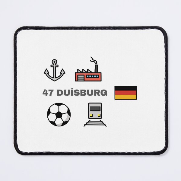 Item preview, Duisburg Vibes – Emoji Design (Harbor, Industry, Football, Metro) designed and sold by iccdesignsshop.