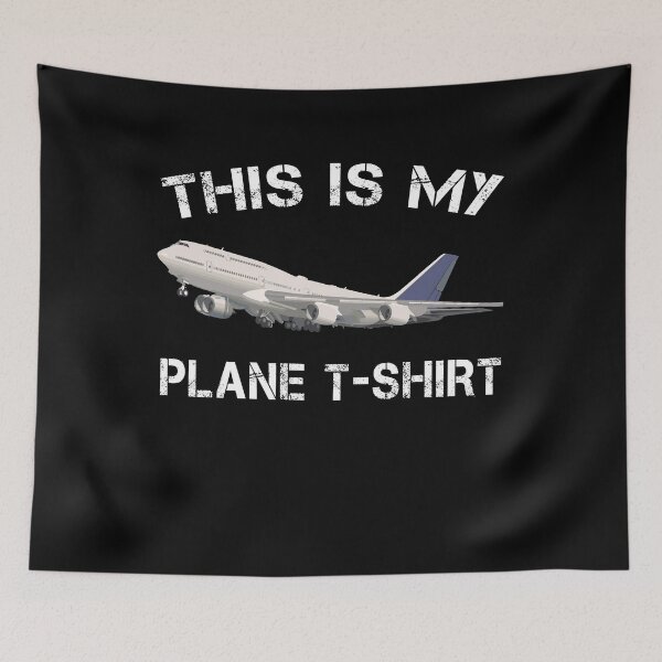 Item preview, This Is My Plane T-Shirt Funny Aviation designed and sold by Emberglowo.