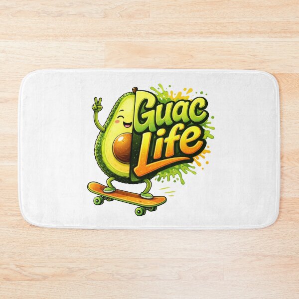 Item preview, Guac Life Skateboard Avocado Pun. designed and sold by Mr Lee.