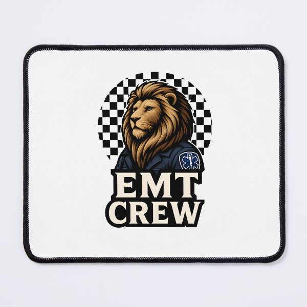 Item preview, EMT Crew Paramedic Lion First Responder Emergency Medical Team Design designed and sold by ClinicalHubs.