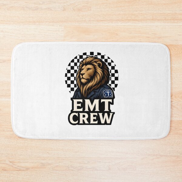 Item preview, EMT Crew Paramedic Lion First Responder Emergency Medical Team Design designed and sold by ClinicalHubs.
