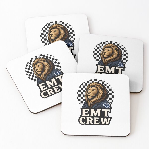 Item preview, EMT Crew Paramedic Lion First Responder Emergency Medical Team Design designed and sold by ClinicalHubs.