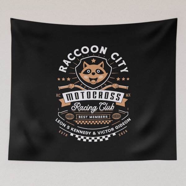 Item preview, Raccoon City Racing Club designed and sold by Lagelantee.