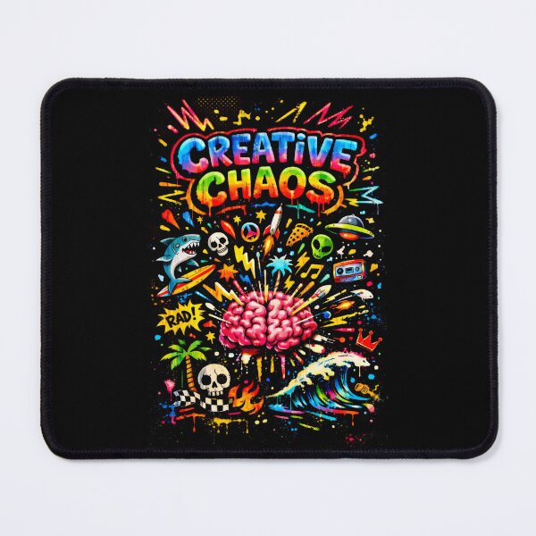 Item preview, Creative Chaos Graffiti Brain Street Art designed and sold by SplashTastic.