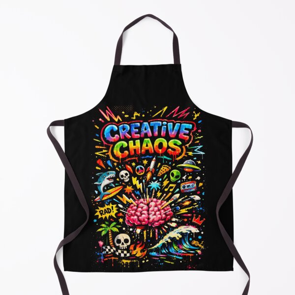 Item preview, Creative Chaos Graffiti Brain Street Art designed and sold by SplashTastic.