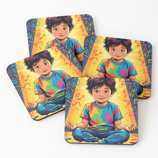 Item preview, Little Artist – Retro Creative Kids T-Shirt designed and sold by SoulGraphixx.