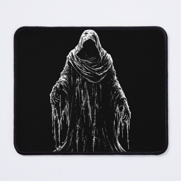 Item preview, Grim Reaper - Dark Hooded Figure (BLACK) designed and sold by MorbidDreams.