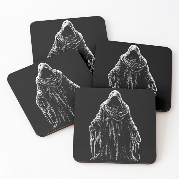Item preview, Grim Reaper - Dark Hooded Figure (BLACK) designed and sold by MorbidDreams.