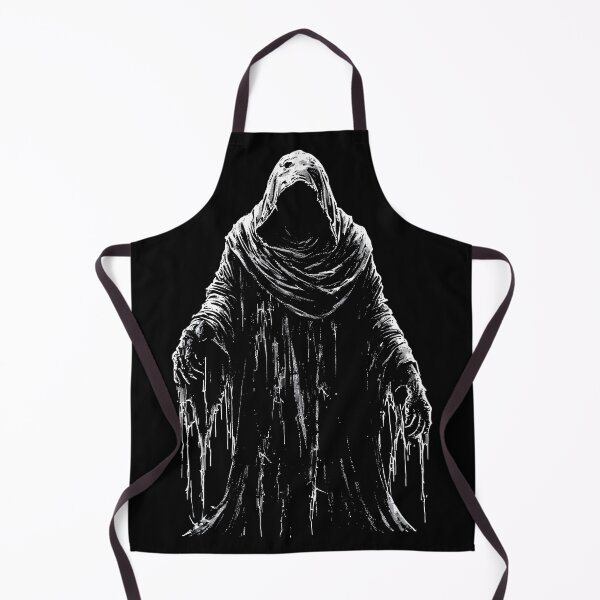 Item preview, Grim Reaper - Dark Hooded Figure (BLACK) designed and sold by MorbidDreams.