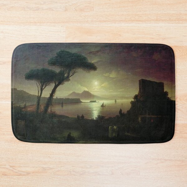 Item preview, The Bay of Naples at moonlight night designed and sold by SharonTheFirst.