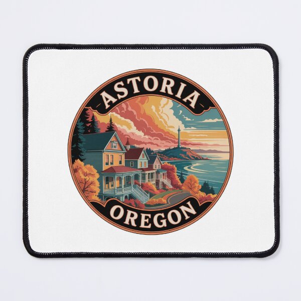 Item preview, Astoria Oregon: Autumn Hills & Column designed and sold by CircinusStore.