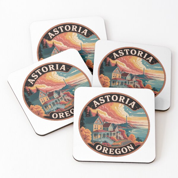 Item preview, Astoria Oregon: Autumn Hills & Column designed and sold by CircinusStore.