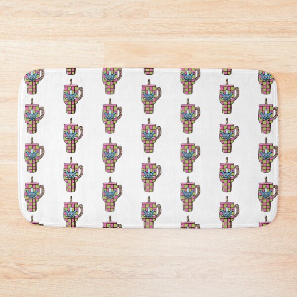 Item preview, Dope Weed Tumbler Cannabis Checkerboard Stoner Girl Art designed and sold by MycoMindsMedia.