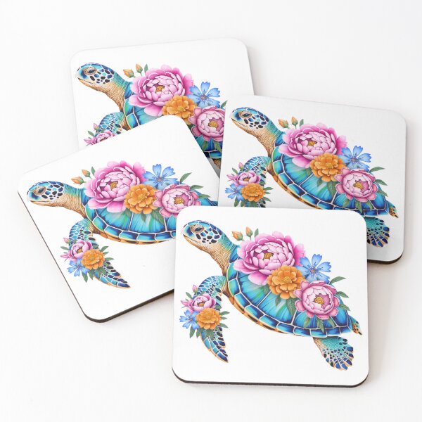 Item preview, Flower Turtle designed and sold by jkrphoto.