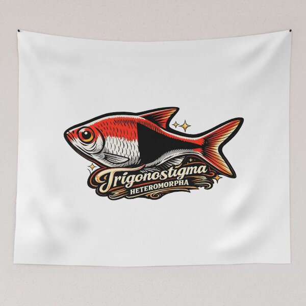 Item preview, Harlequin Rasbora (Trigonostigma heteromorpha) designed and sold by My-Thing.