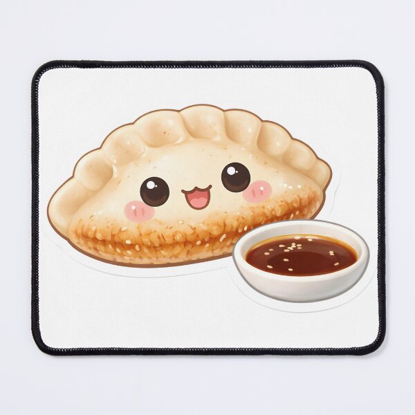 Item preview, Cute Kawaii Gyoza Dumpling – Japanese Food Lover Sticker designed and sold by DesignEG.