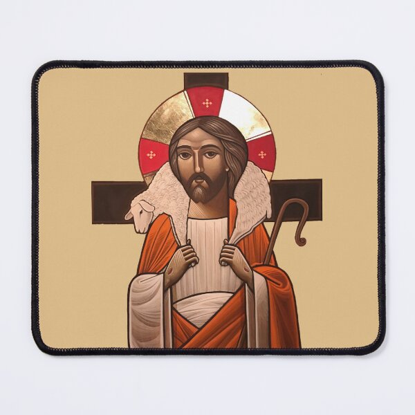Item preview, Christ the Good Shepherd designed and sold by CopticByDesign.